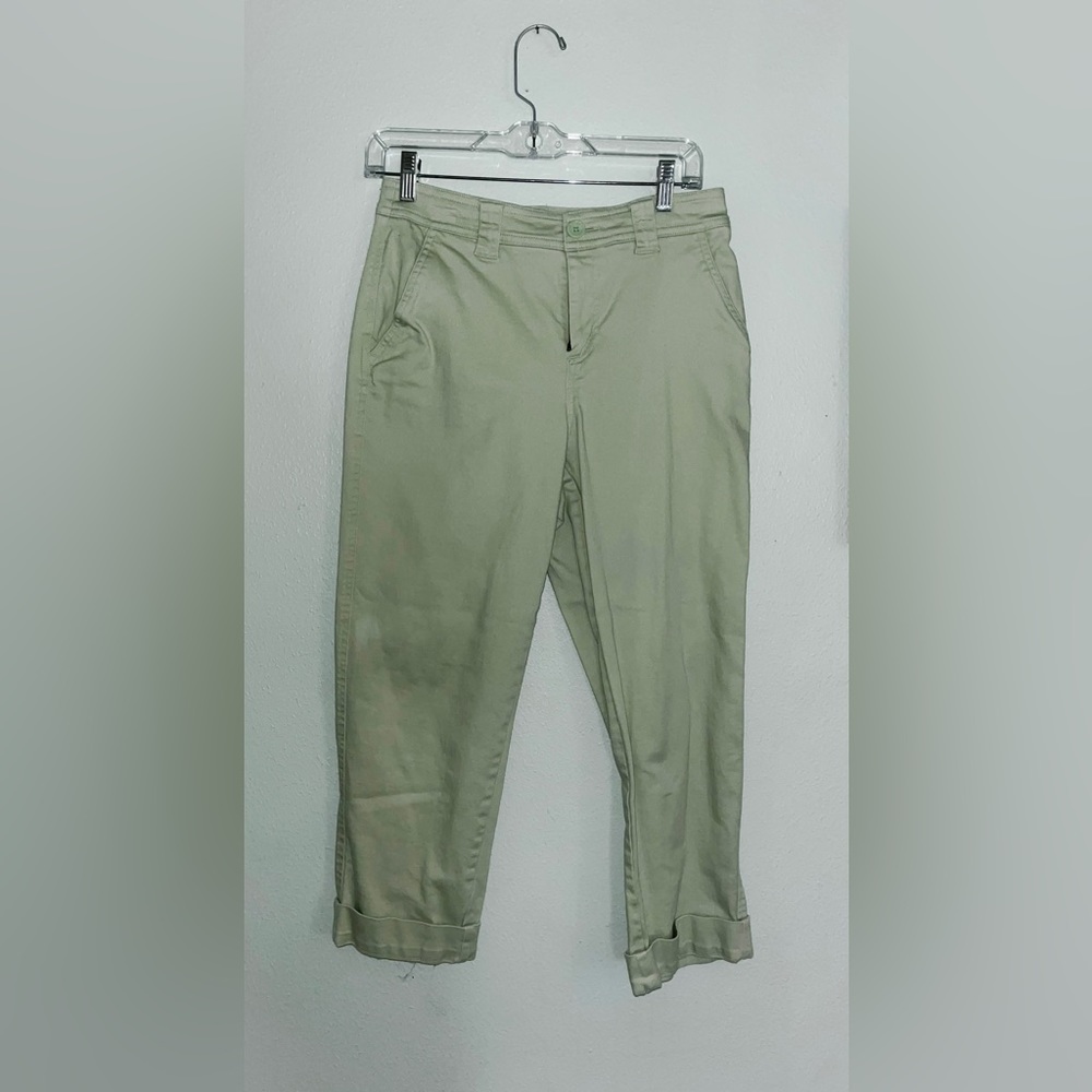 A New Day Muted Lime Green Straight Leg Jeans